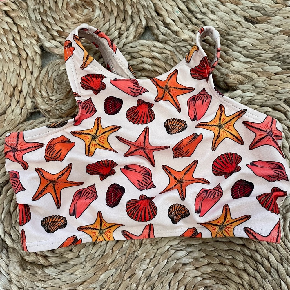 Kortni Jeane baby girl shells racerback